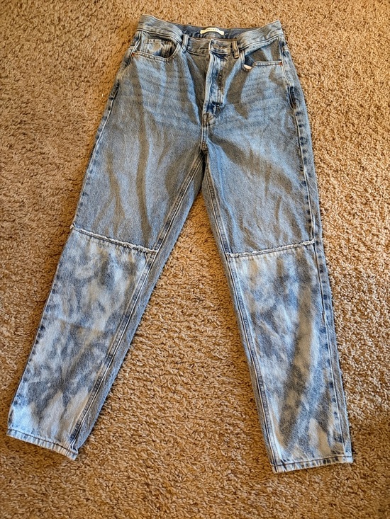 PacSun Denim - PacSun Light Blue Ultra High-Rise Slim Denim Jeans Acid Wash Lower Legs Size 27